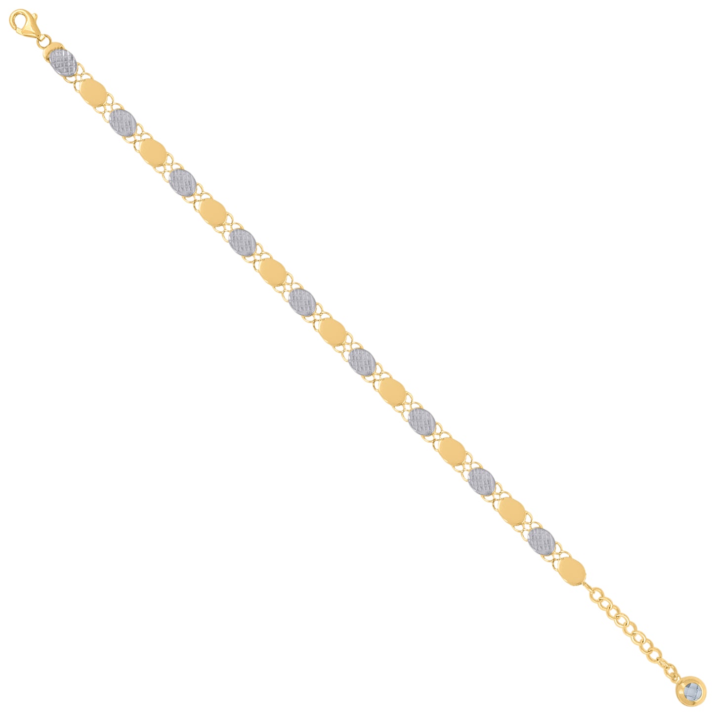 10Kt Gold Turkish Bracelet 8"