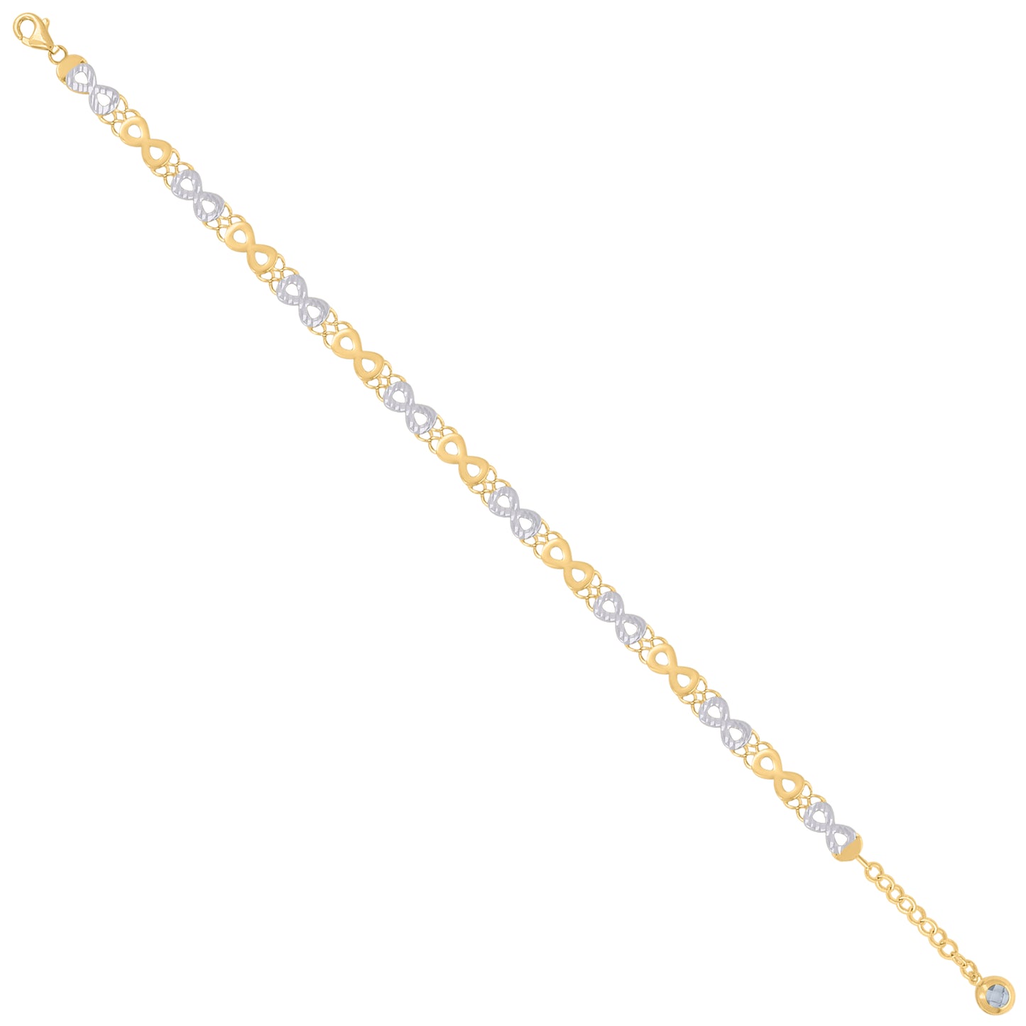 10Kt Gold Turkish Bracelet 8"
