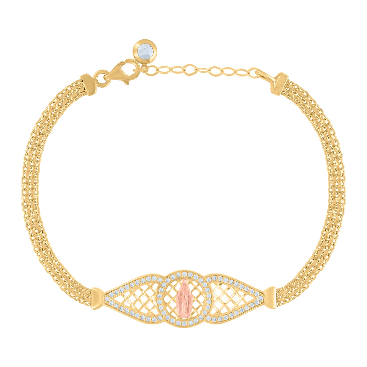 10Kt Gold Turkish Bracelet 8"