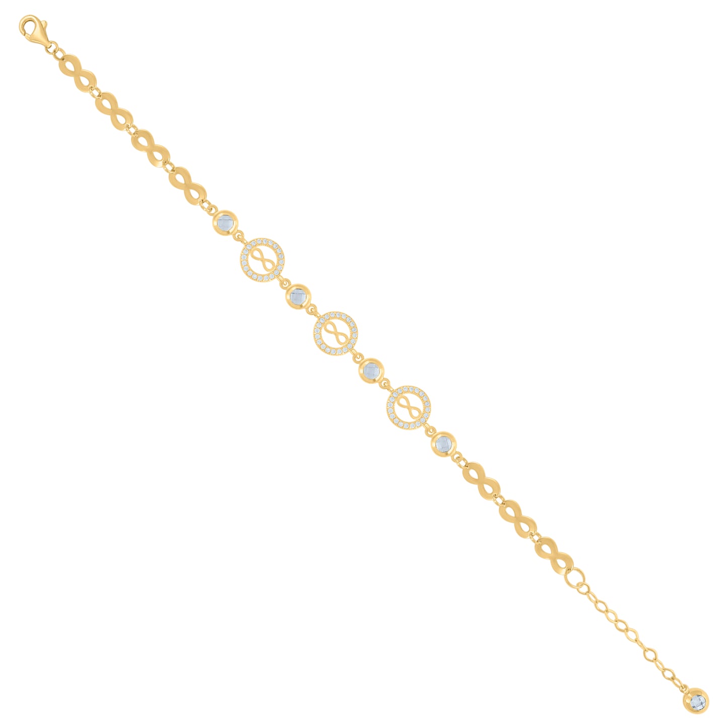 10Kt Gold Turkish Bracelet 8"