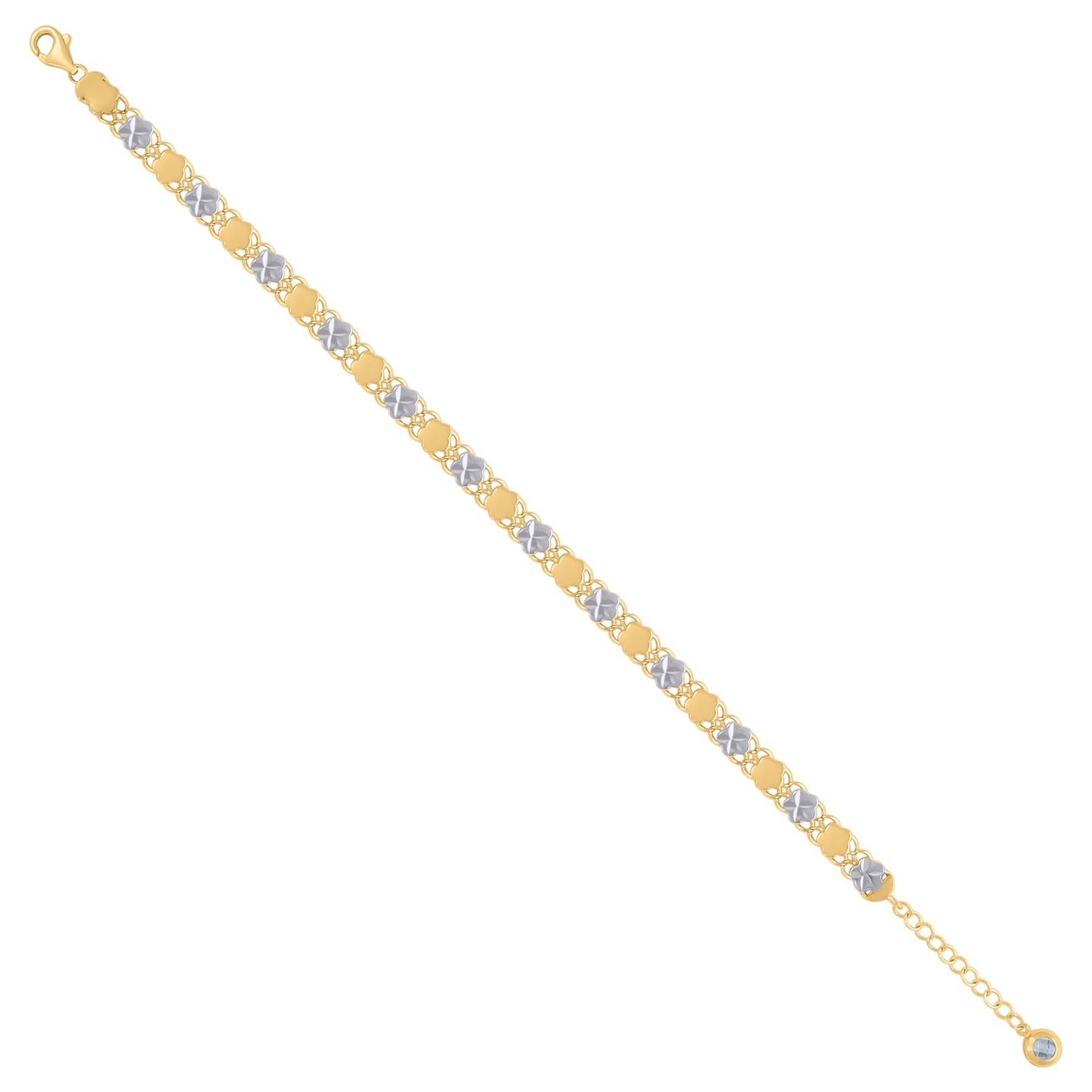 10Kt Gold Turkish Bracelet 8"