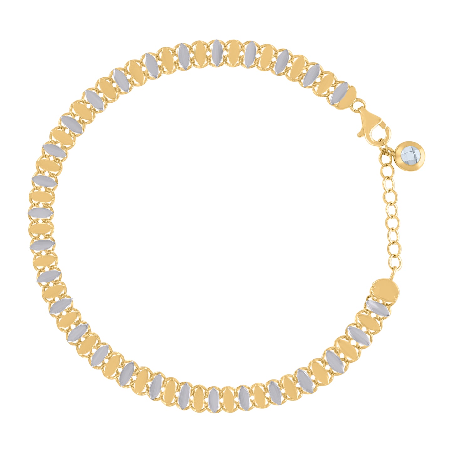 10Kt Gold Turkish Bracelet 8"