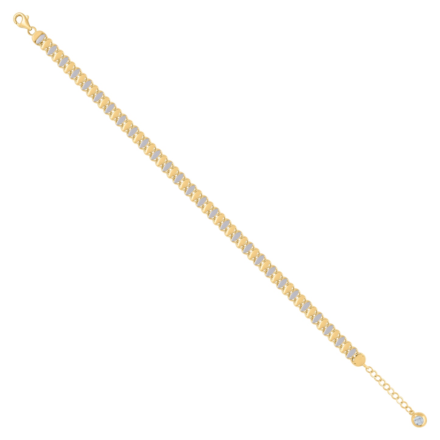 10Kt Gold Turkish Bracelet 8"