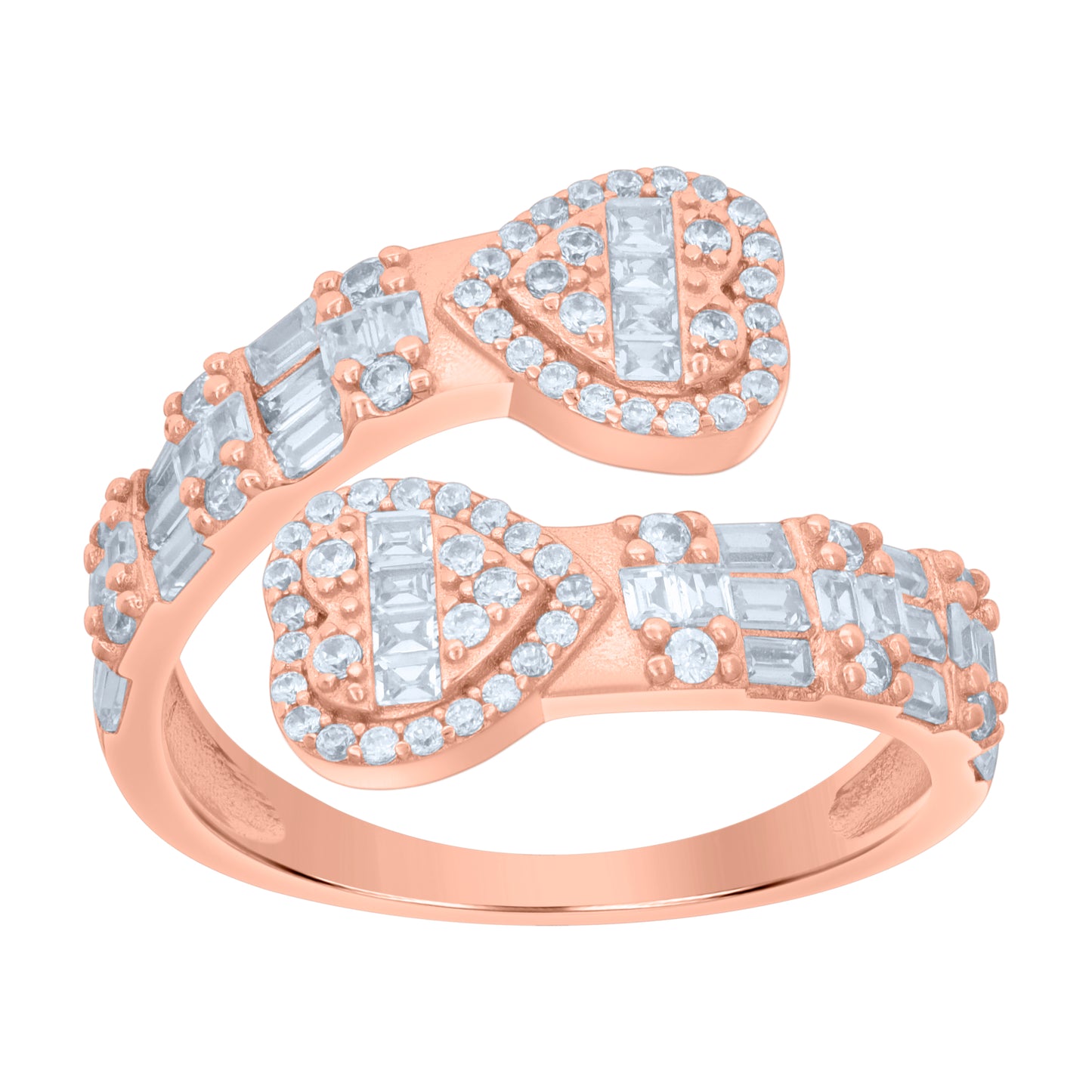 925 Sterling Silver Cz Ring S7