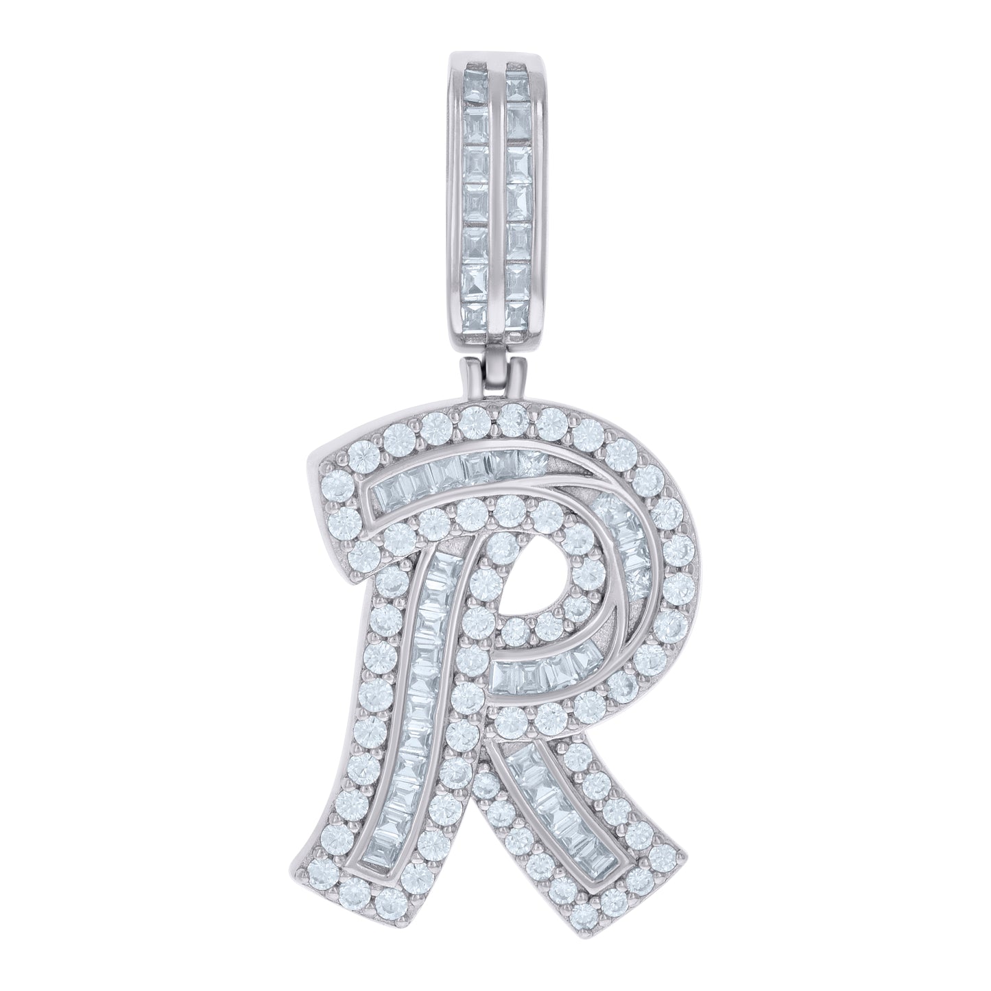 925 Sterling Silver Intial "R"