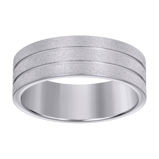 8mm Stainless Steel Ring S9
