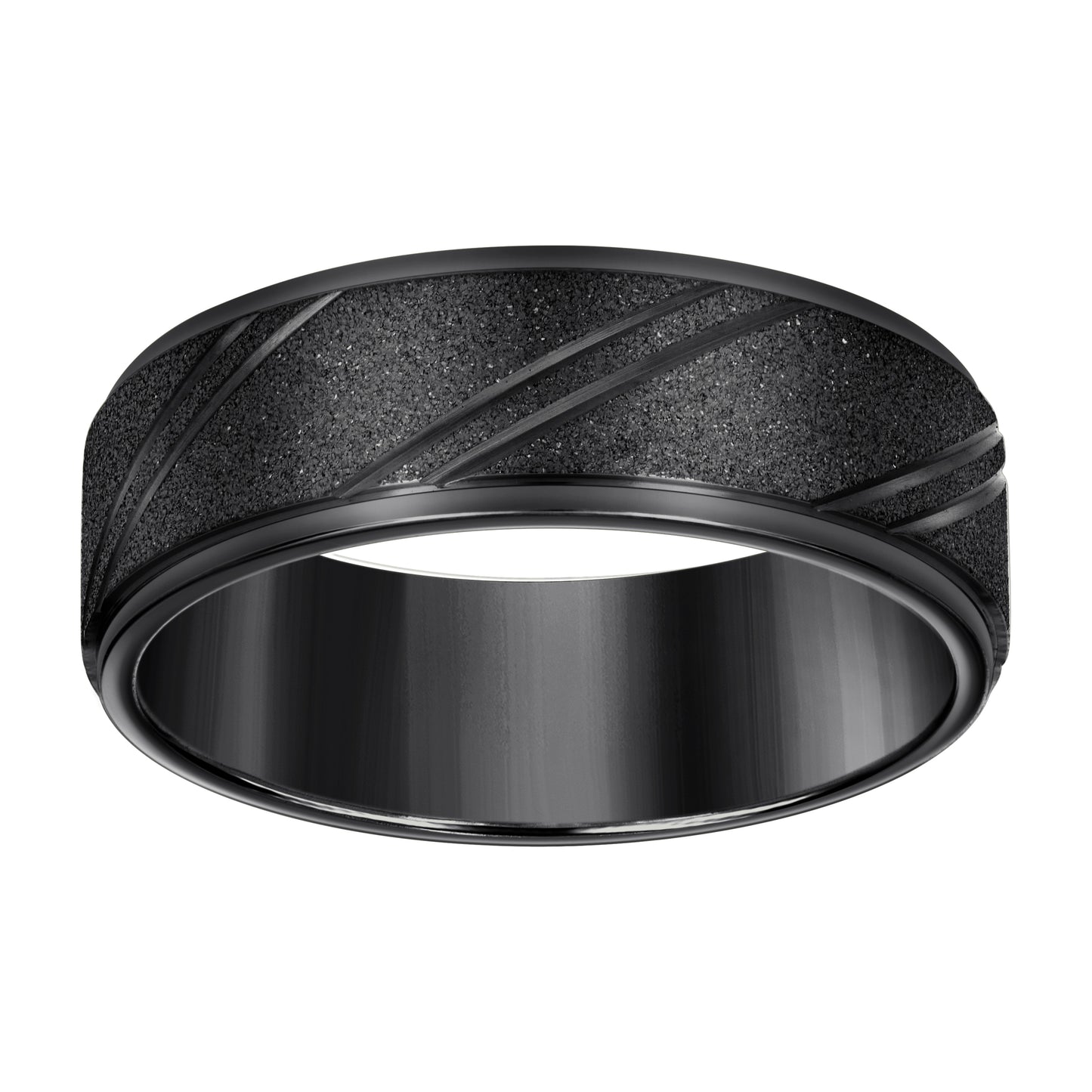 8mm Stainless Steel Ring S9