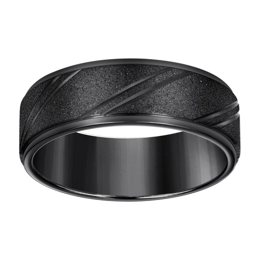 8mm Stainless Steel Ring S9