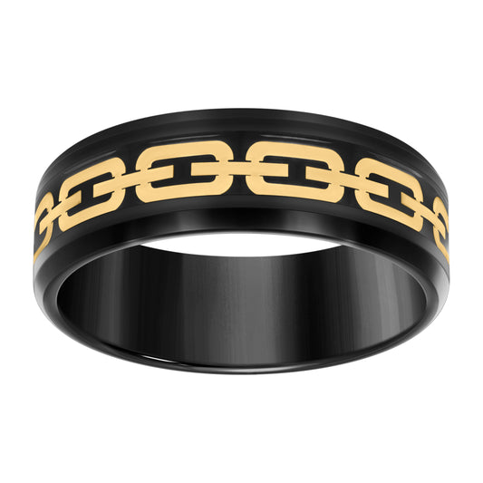 8mm Stainless Steel Ring S9