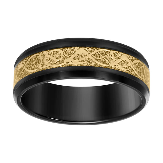 8mm Stainless Steel Ring S9