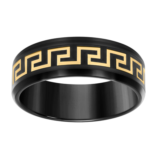 8mm Stainless Steel Ring S9