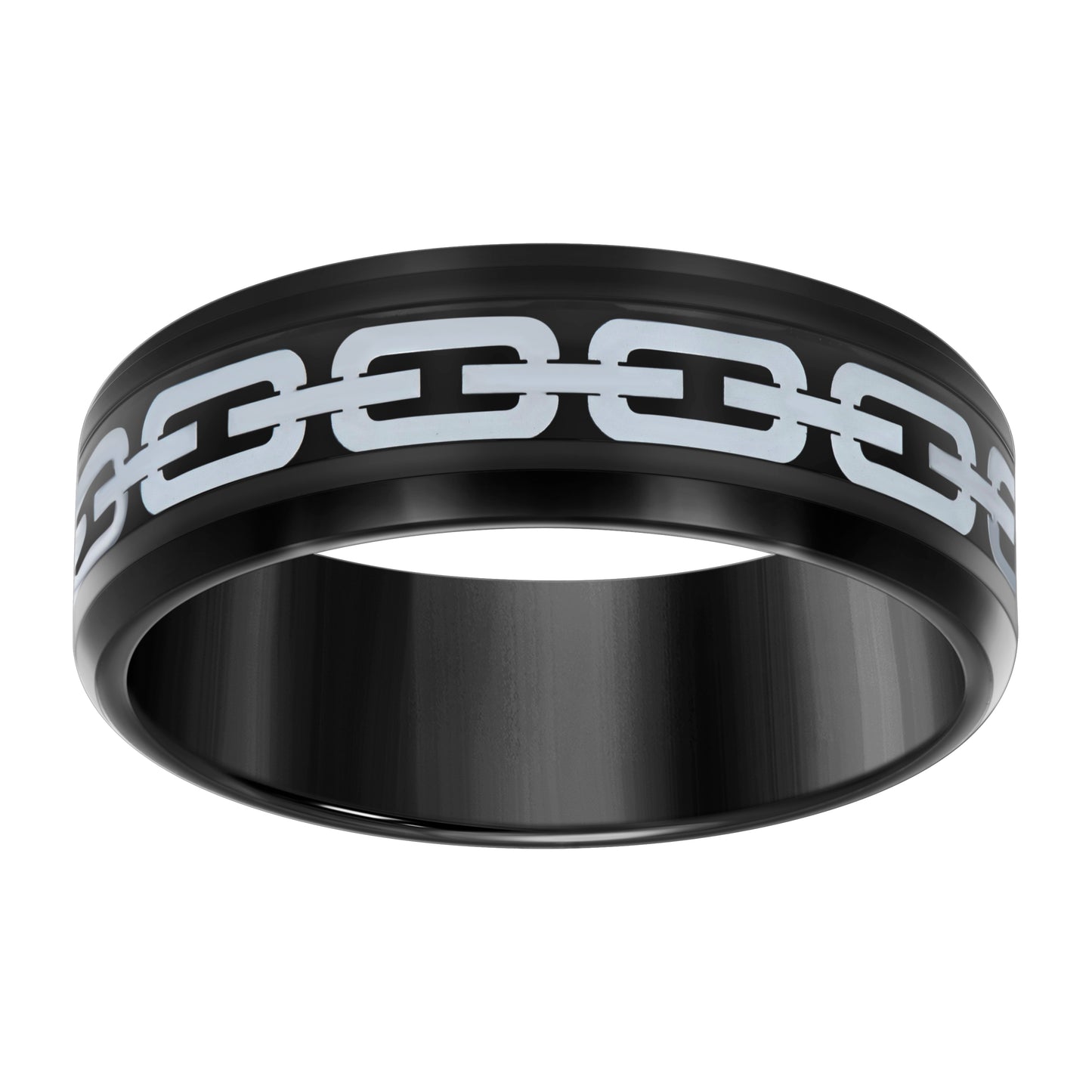 8mm Stainless Steel Ring S9