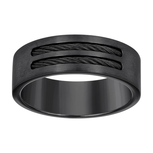 8mm Stainless Steel Ring S9