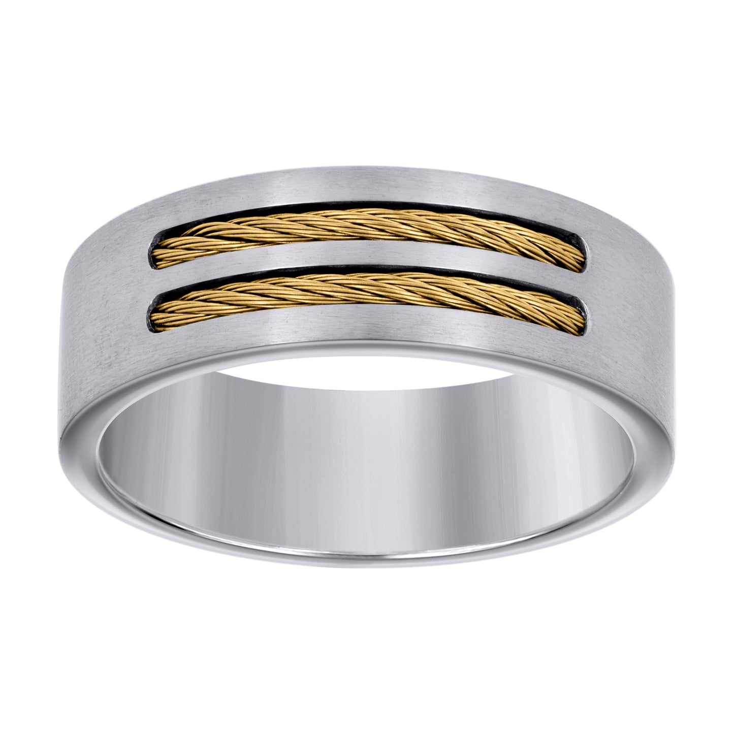 8mm Stainless Steel Ring S9