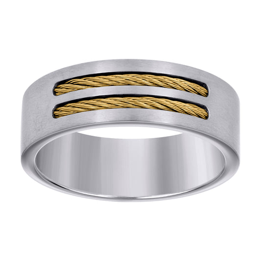 8mm Stainless Steel Ring S9