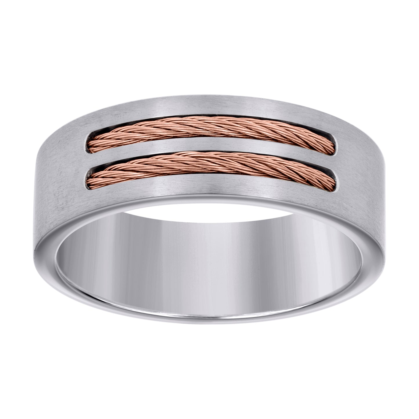 8mm Stainless Steel Ring S9