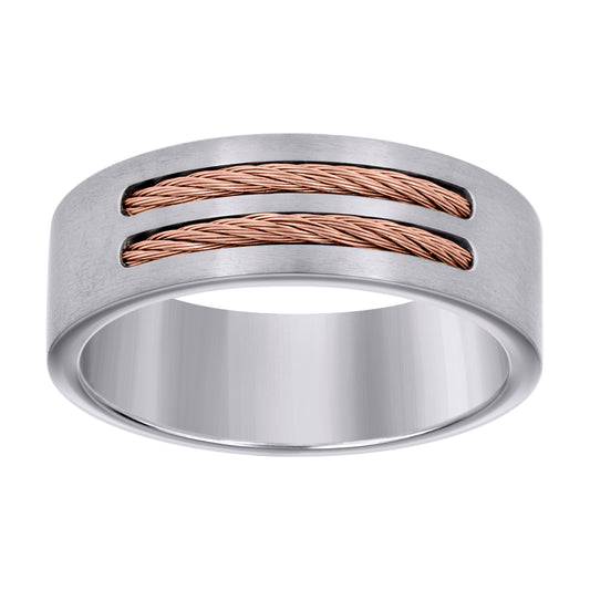 8mm Stainless Steel Ring S9