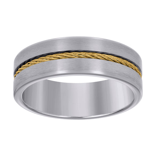 8mm Stainless Steel Ring S9