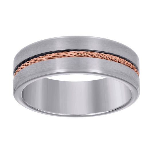 8mm Stainless Steel Ring S9