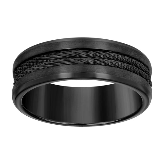 8mm Stainless Steel Ring S9