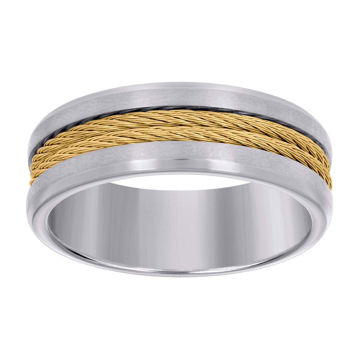 8mm Stainless Steel Ring S9