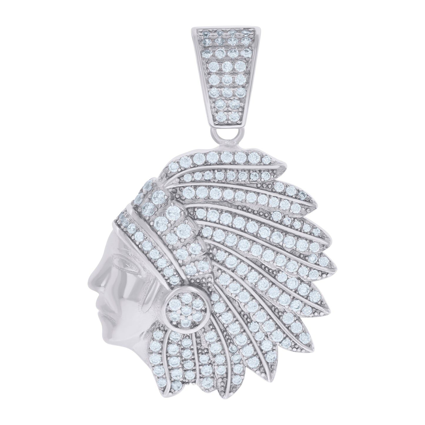 925 Sterling Silver Cz Pendant