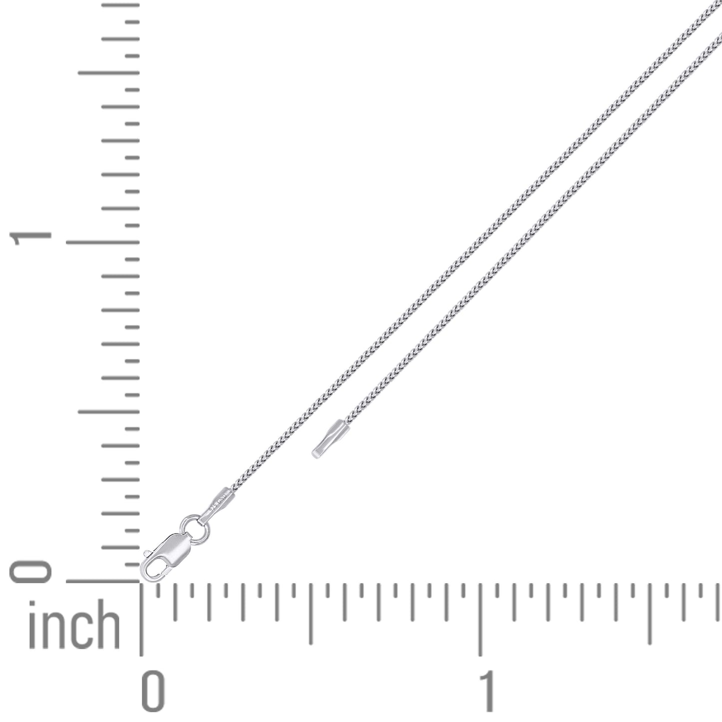 925 Silver Solid Franco Chain 0.5mm