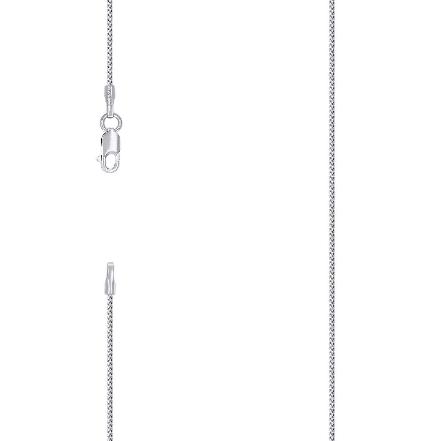 925 Silver Solid Franco Chain 0.5mm