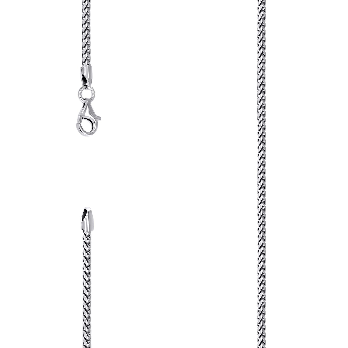 925 Silver Solid Franco Chain 2mm