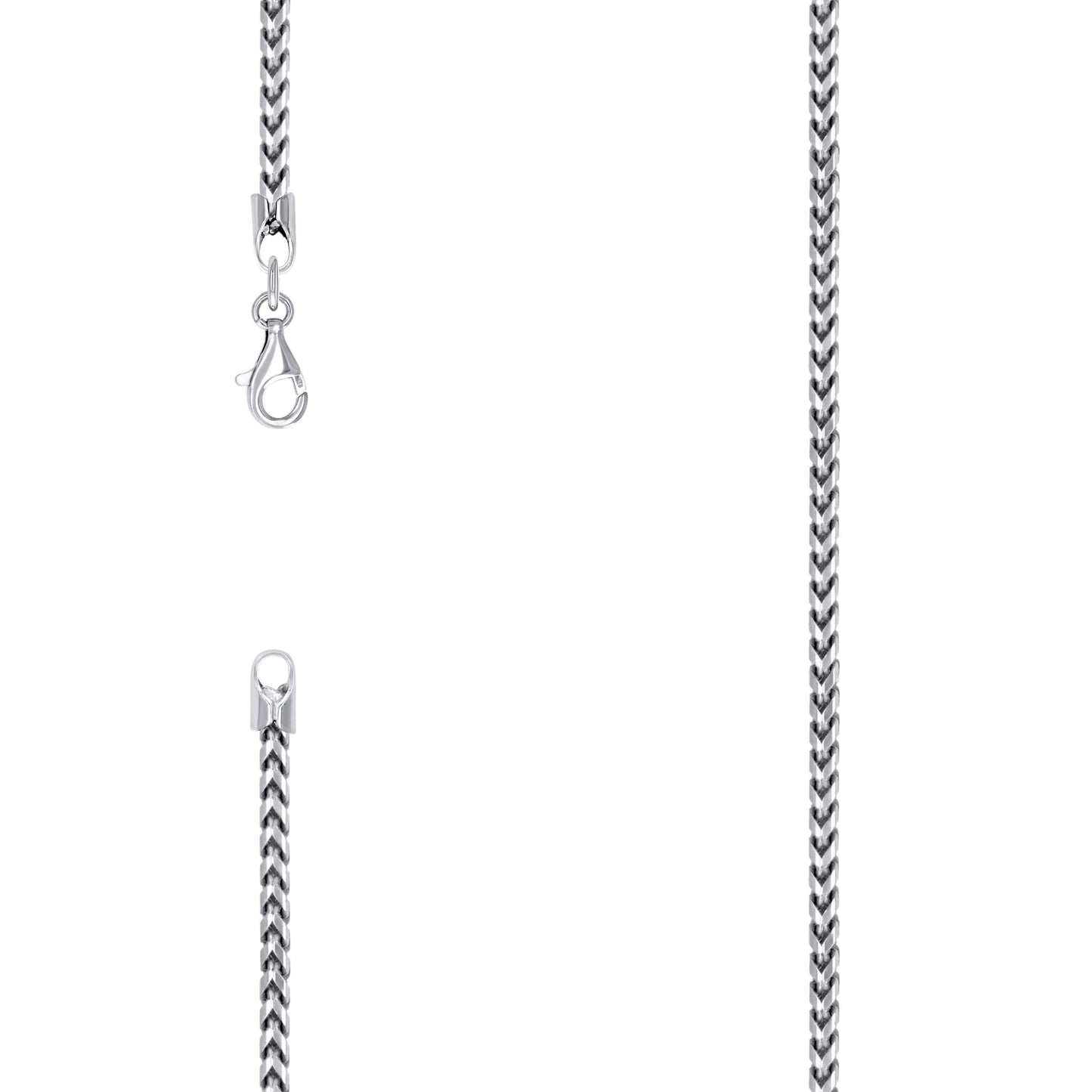 925 Silver Solid Franco Chain 2.5mm