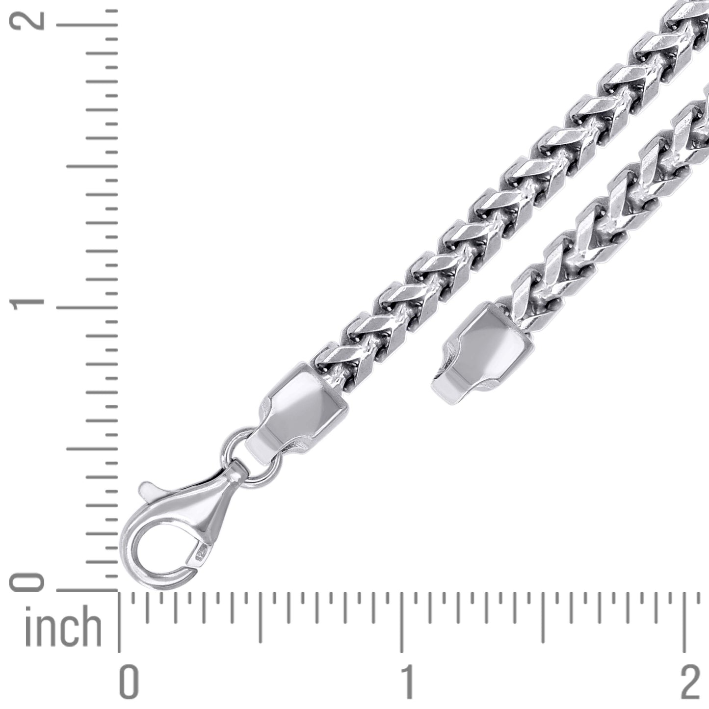 925 Silver Solid Franco Chain 5mm
