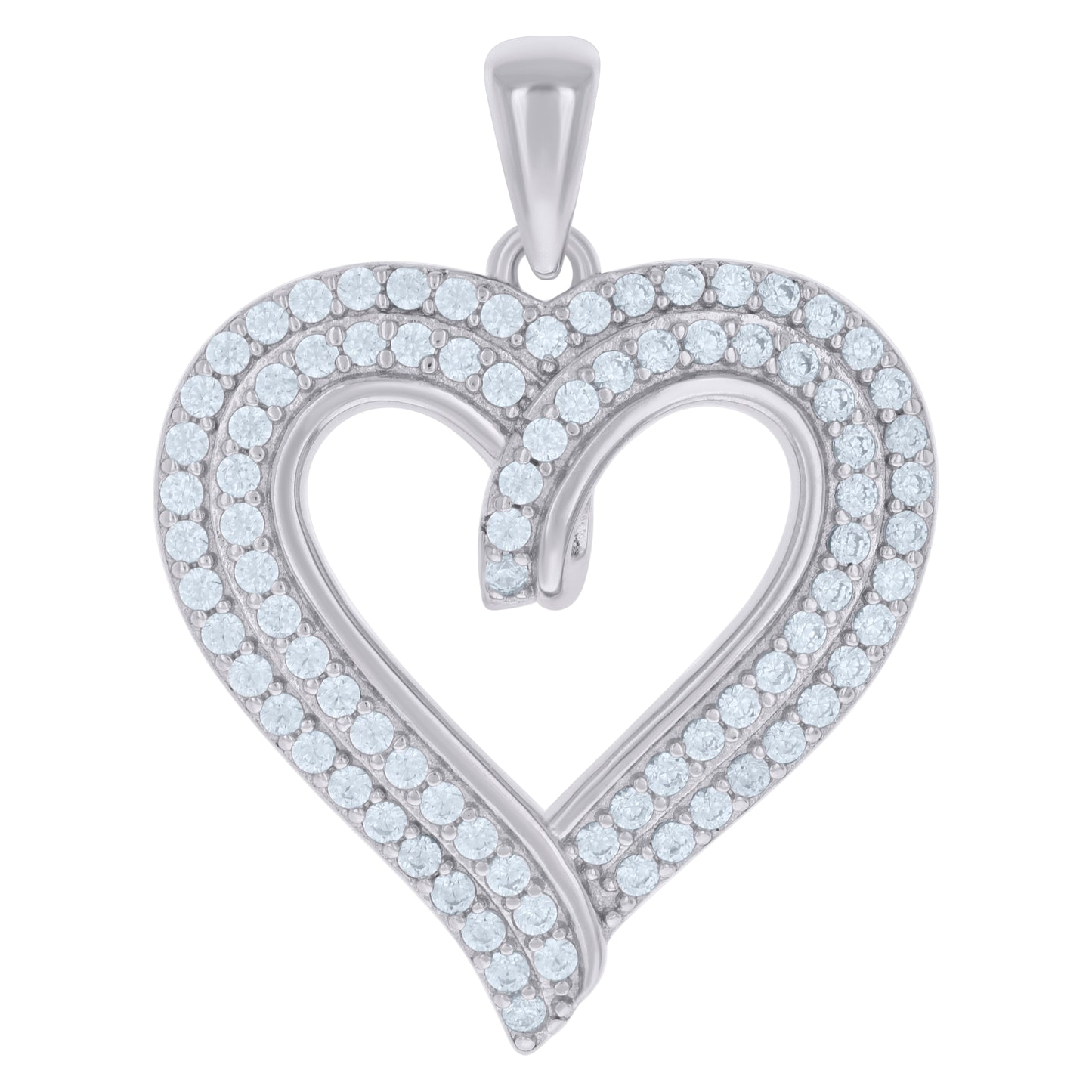 925 Sterling Silver Cz Pendant