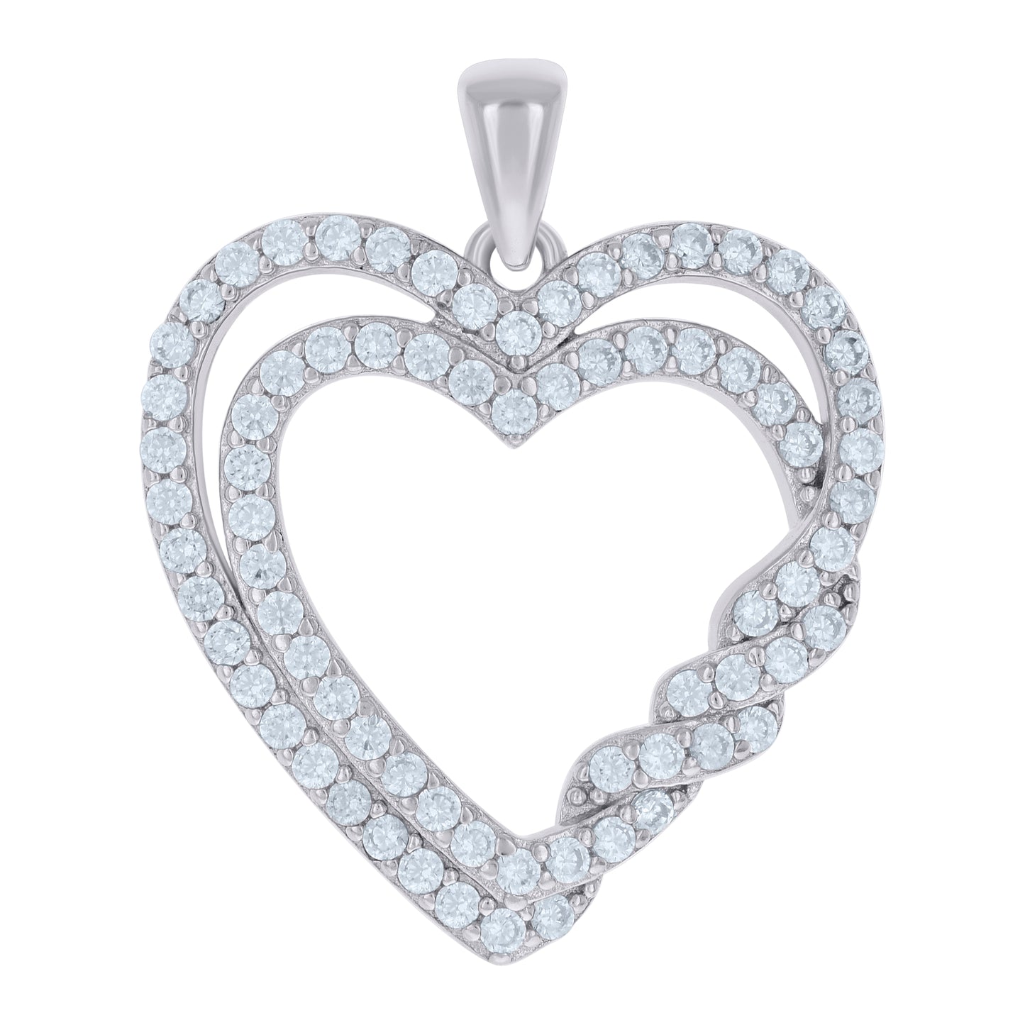 925 Sterling Silver Cz Pendant