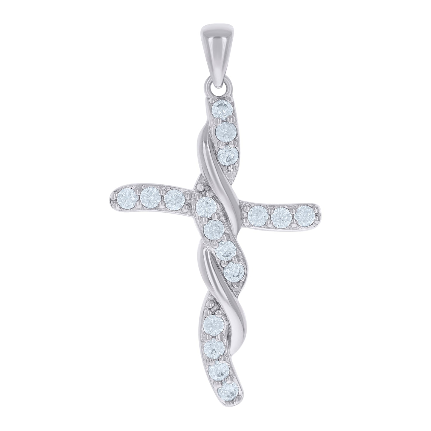 925 Sterling Silver Cz Pendant
