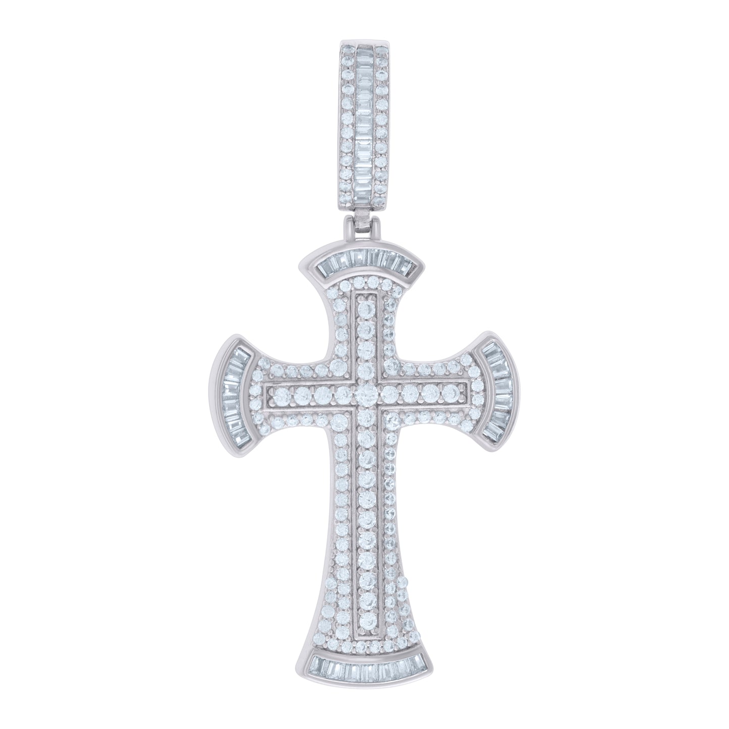 925 Sterling Silver Cz Pendant