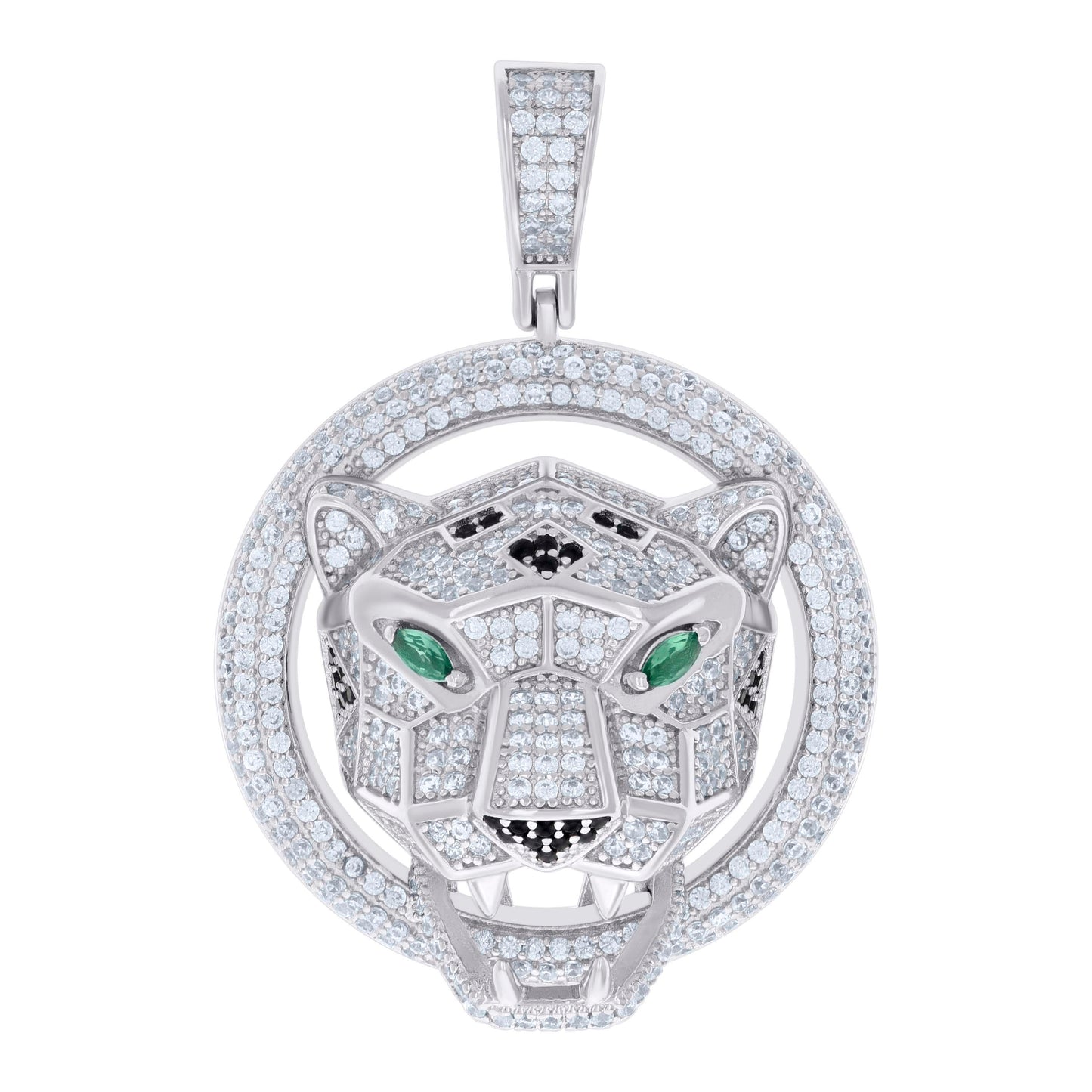 925 Sterling Silver Cz Pendant