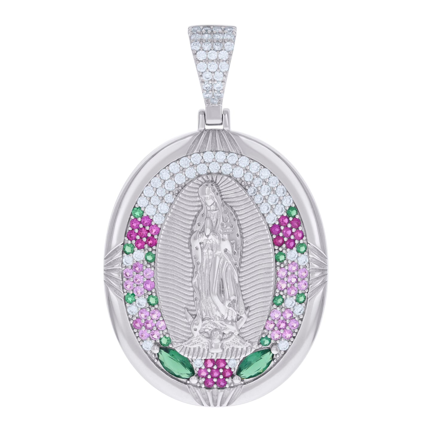 925 Sterling Silver Cz Pendant