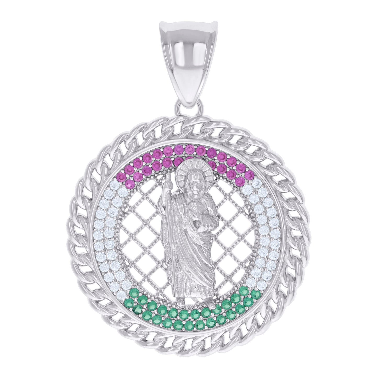 925 Sterling Silver Cz Pendant