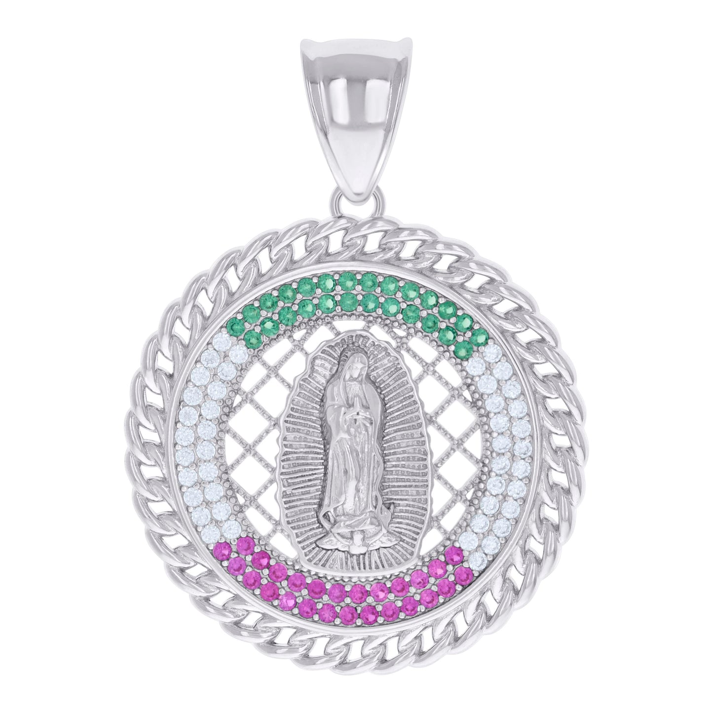 925 Sterling Silver Cz Pendant