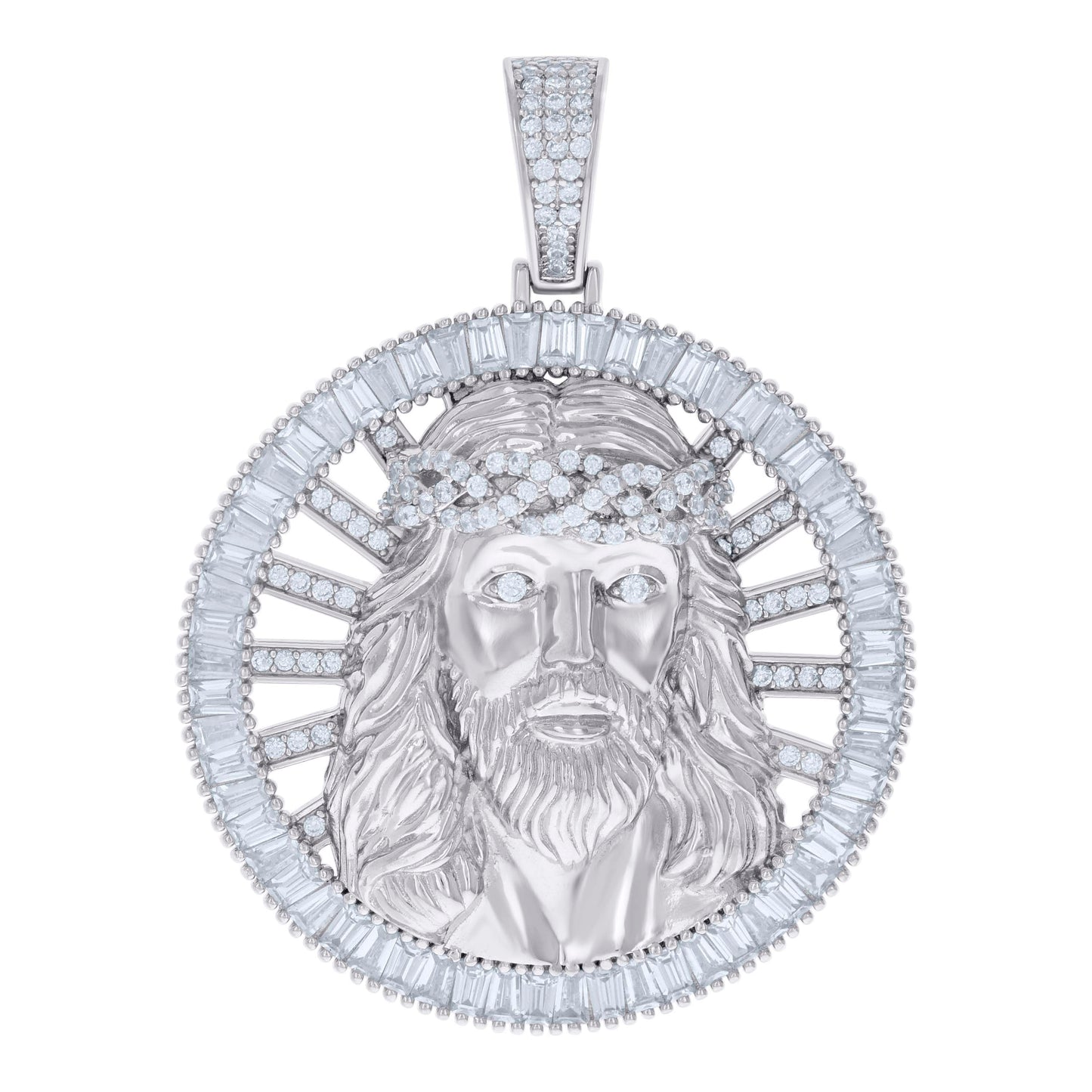 925 Sterling Silver Cz Pendant