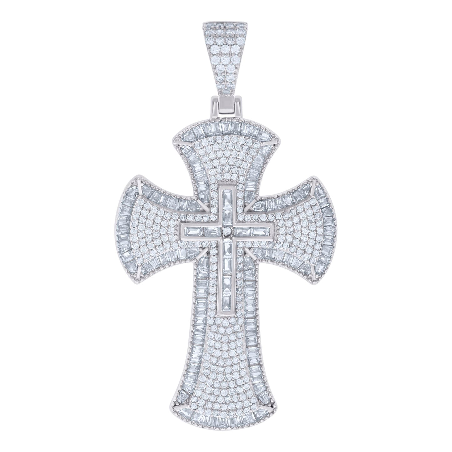 925 Sterling Silver Cz Pendant