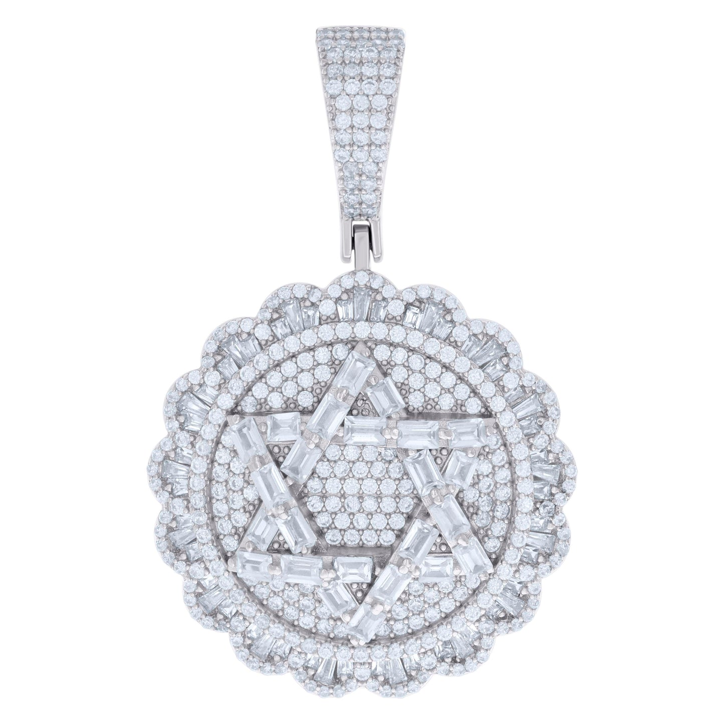 925 Sterling Silver Cz Pendant
