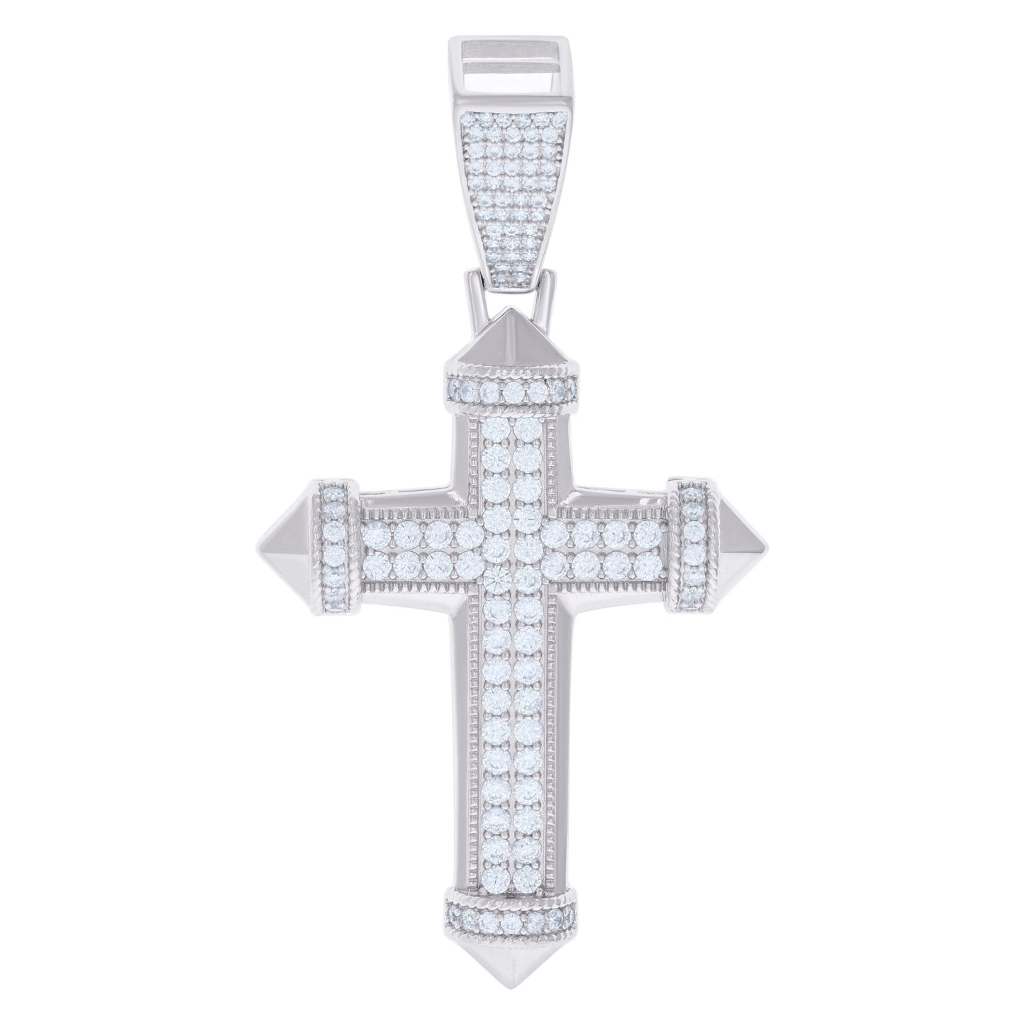 925 Sterling Silver Cz Pendant