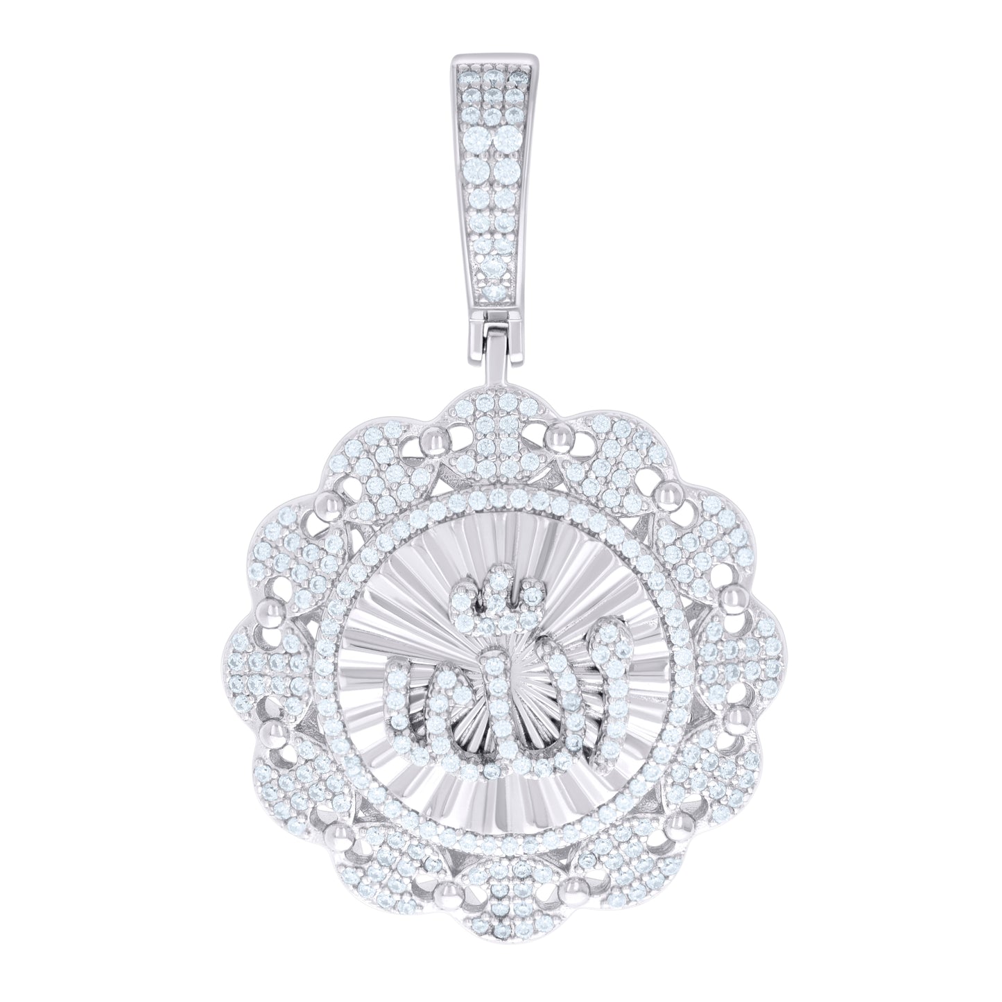 925 Sterling Silver Cz Pendant