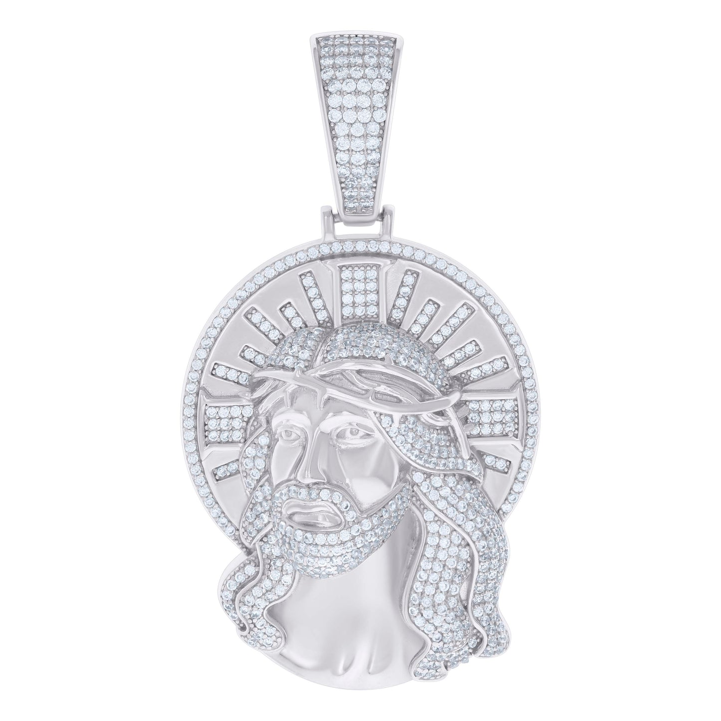 925 Sterling Silver Cz Pendant