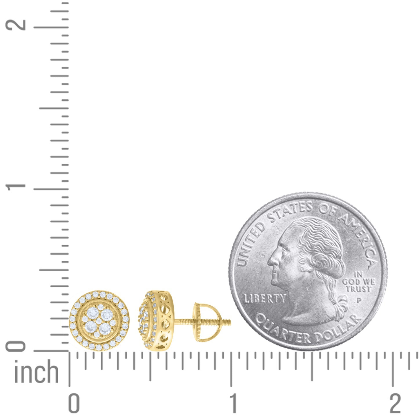 925 Sterling Silver Cz Earrings