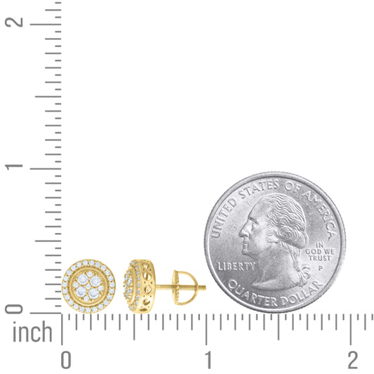 925 Sterling Silver Cz Earrings