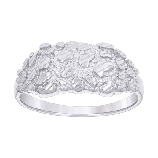 925 Sterling Silver Cz Ring S7