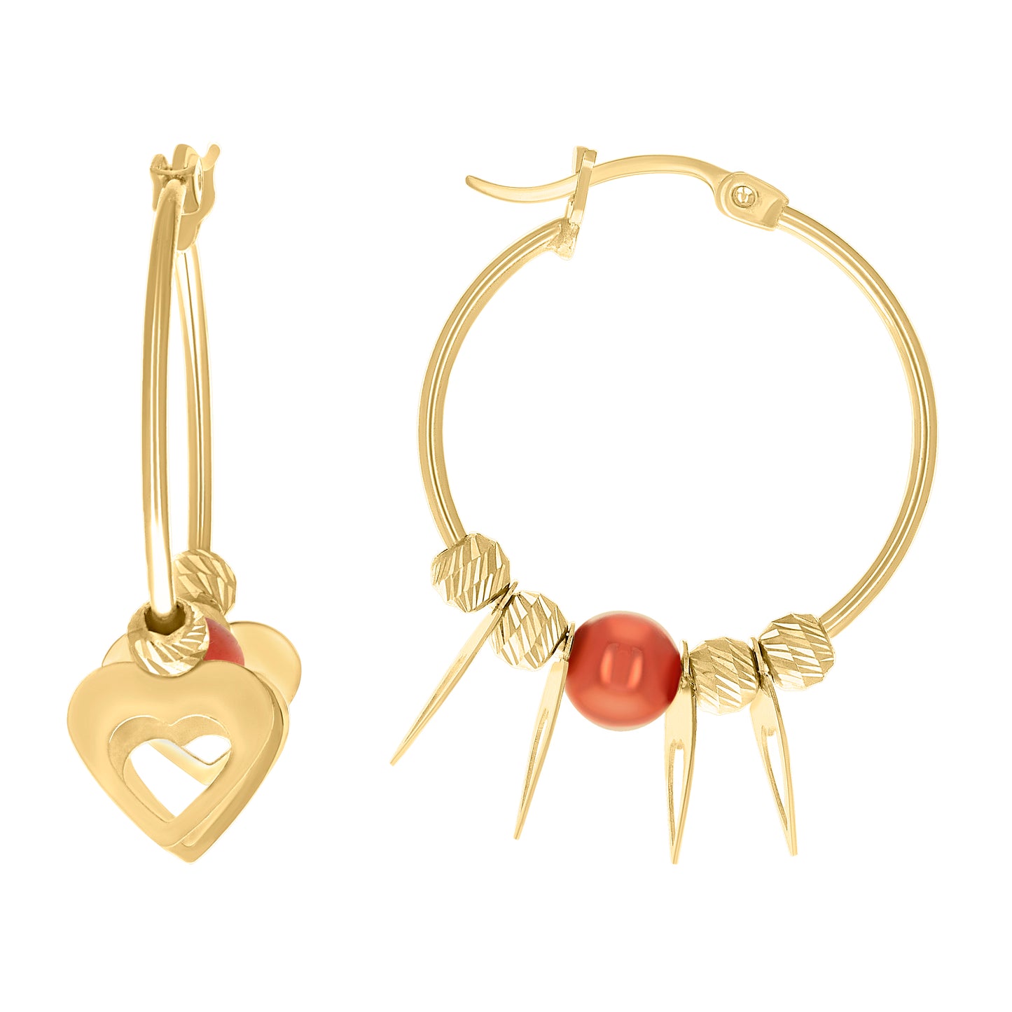 10Kt Gold Turkish Earrings