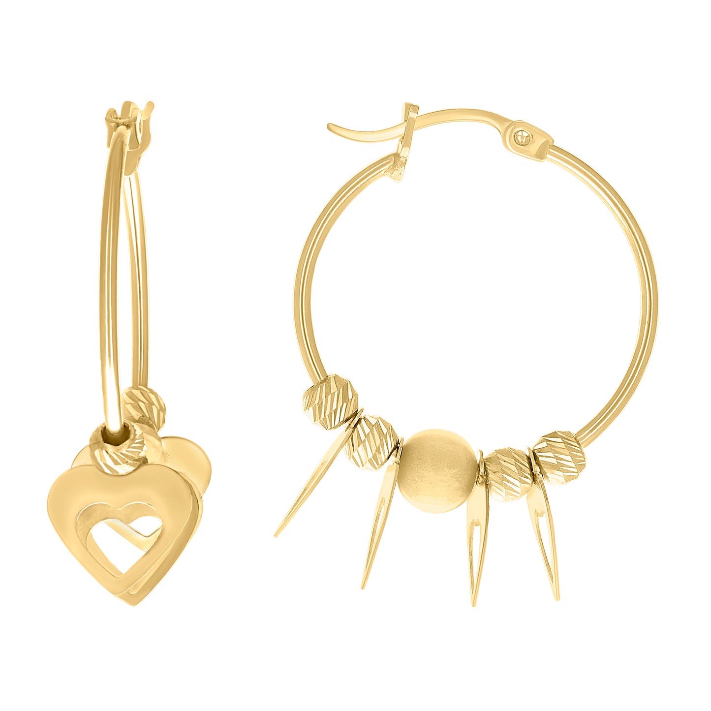 10Kt Gold Turkish Earrings